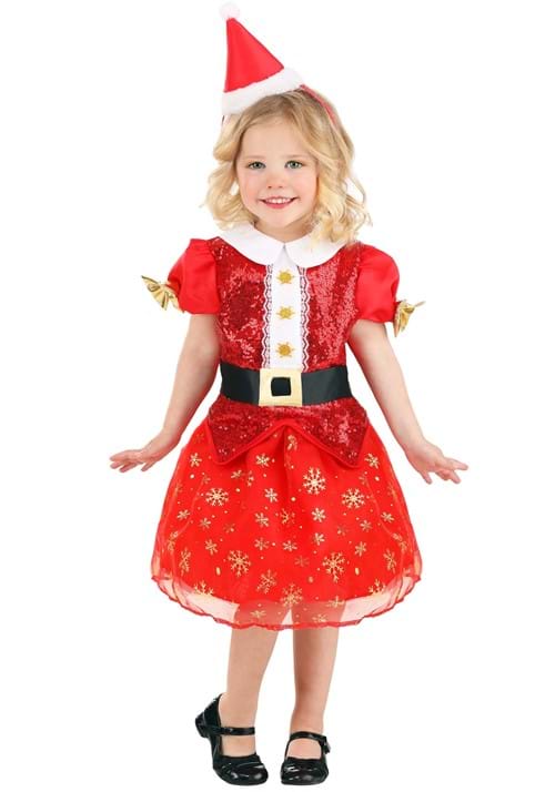 女の子用 幼児 クリスマス サンタ コスチューム ドレス｜Basqueバスク 9,144円