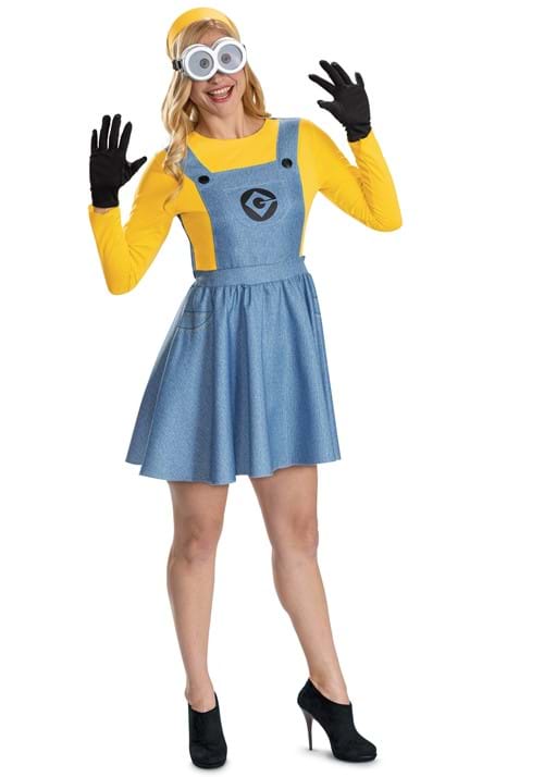 ミニオン コスチューム ドレス レディース 大人 女性 ハロウィン コスプレ衣装