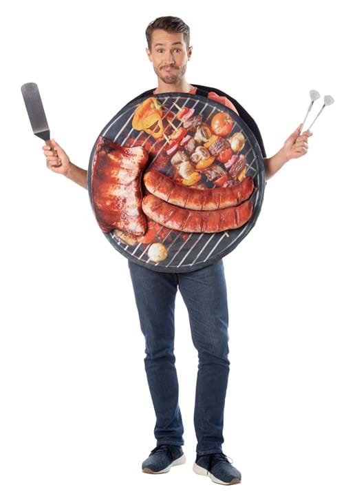 大人用 バックヤードBBQ グリル肉 チュニックコスチューム イベント 仮装 ハロウィン コスプレ衣装|Basqueバスク