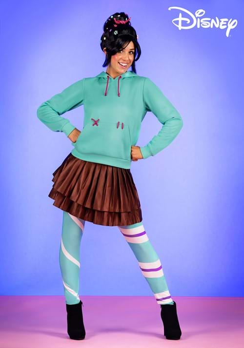 ヴァネロペ シュガー・ラッシュ コスチューム レディース 大人 女性 ハロウィン コスプレ衣装画像
