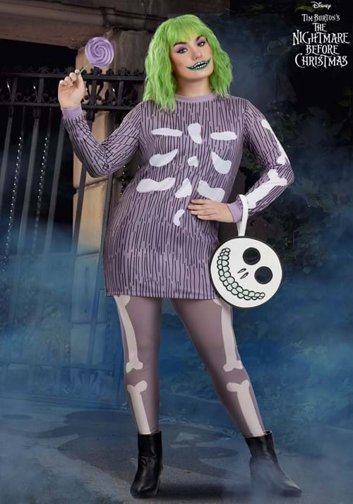 ナイトメア・ビフォア・クリスマス バレル コスチューム ドレス レディース 大人 女性 ハロウィン コスプレ衣装