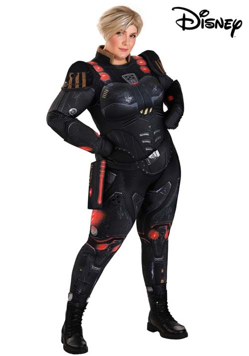 大きいサイズ ディズニー シュガー・ラッシュ カルフーン軍曹 コスチューム レディース 大人 女性 ハロウィン コスプレ衣装画像