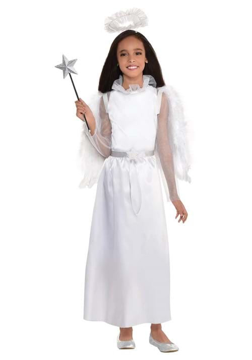 女の子 スターライト ホワイトエンジェル 天使 コスチューム ハロウィン コスプレ
