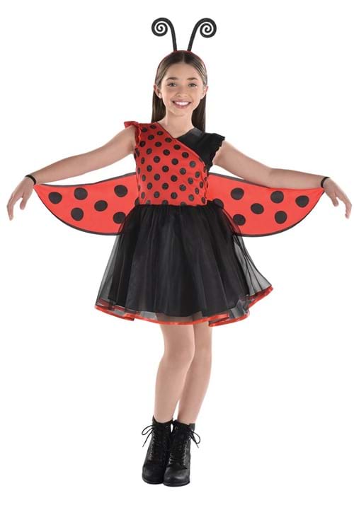 ラブリーレディバグ ドレス トドラー 女の子用 コスチューム キッズ 子供用 ハロウィンコスプレ｜Basqueバスク