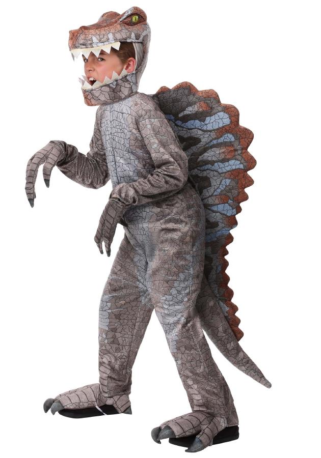 スピノサウルス キッズ用 子供用 コスチューム ハロウィン 衣装 仮装 コスプレ 3点セット|Basqueバスク