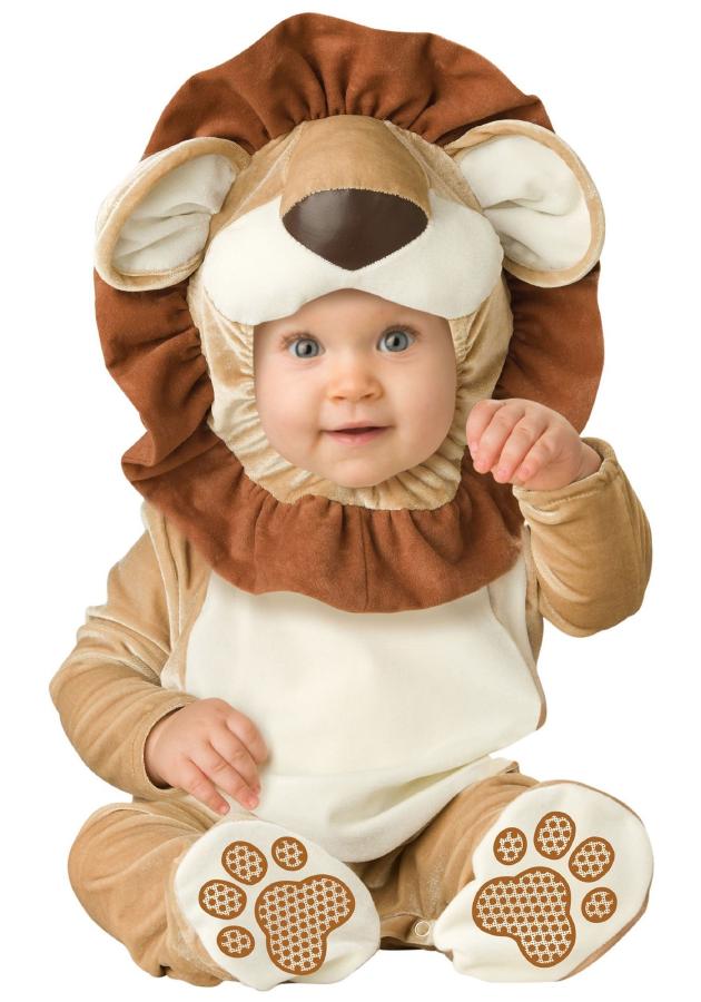 ラブリー ライオン インファント用 乳児用 コスチューム ハロウィン 衣装 仮装 コスプレ 2点セット