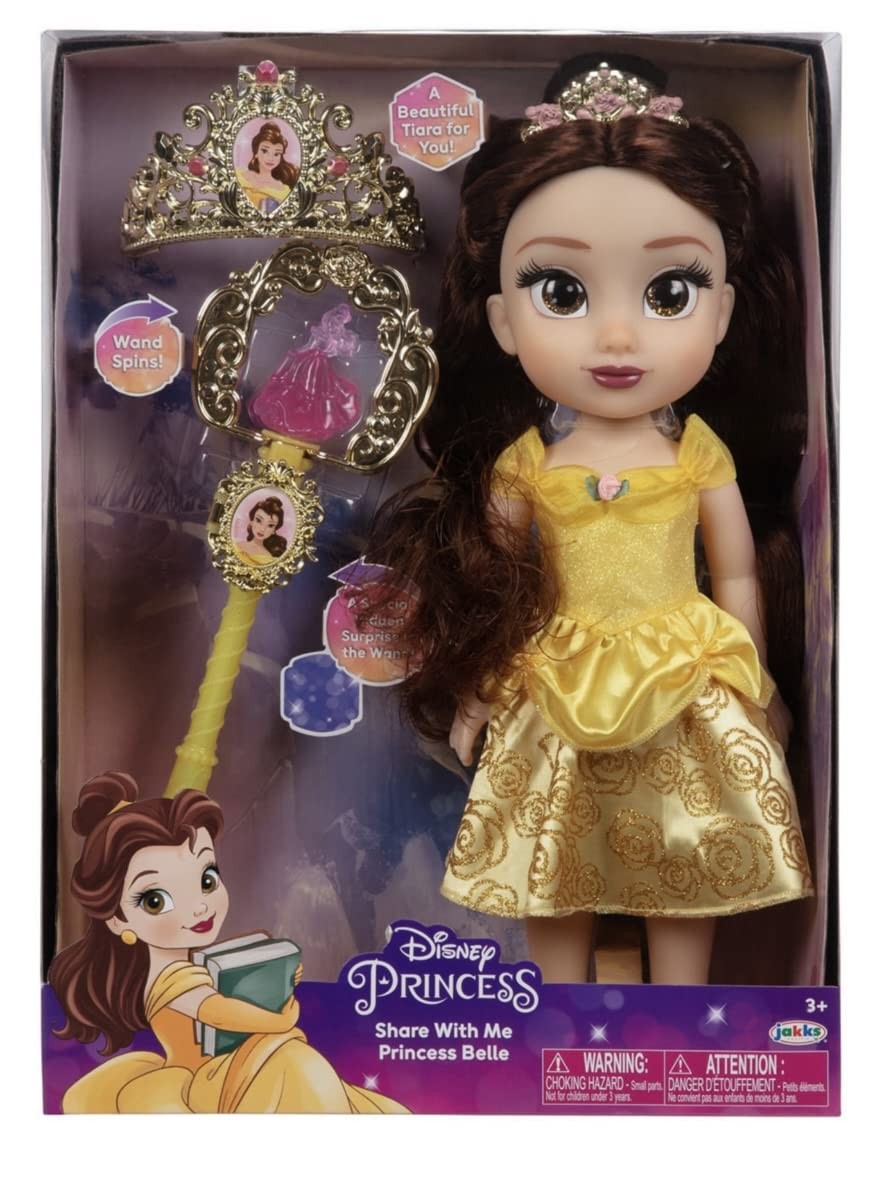 ディズニー プリンセス ベル 人形 ドール キッズ用アクセサリー付き おままごと|Basqueバスク