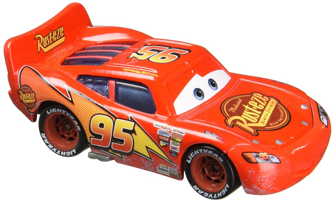 ディズニー ピクサー カーズ ライトニング・マックィーン ミニカー インパウンド レース・オー・ラマ仕様 チェイスカー おもちゃ|Basqueバスク