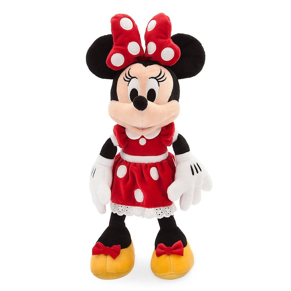 ディズニー ミニーマウス ぬいぐるみ レッド 赤いドレス スモールサイズ おもちゃ｜Basqueバスク