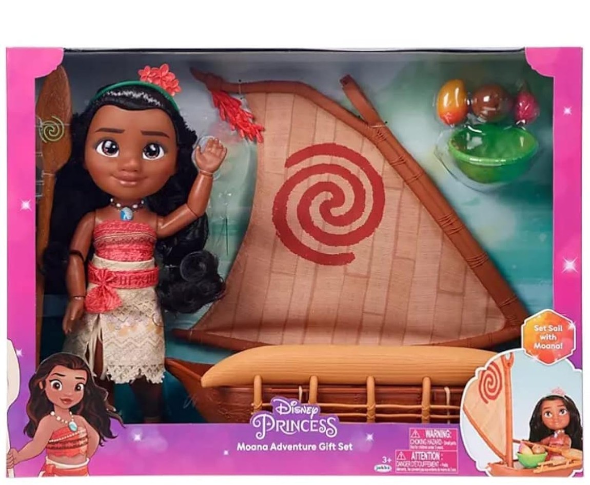 ディズニー モアナ プリンセス ドール カヌー プレイセット 人形 おもちゃ 航海｜Basqueバスク