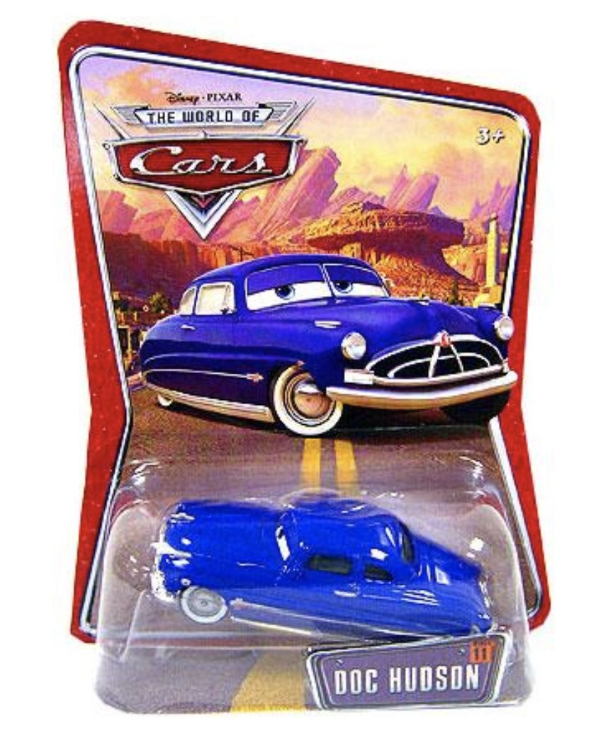 ディズニー ピクサー カーズ ドック・ハドソン ファビュラス・ハドソン・ホーネット ダイキャストカー ミニカー 1/55スケール フィギュア おもちゃ｜Basqueバスク