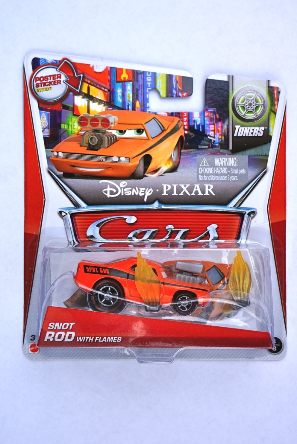 ディズニー ピクサー カーズ スノットロッド フレイムス ダイキャストカー ミニカー 1/55スケール おもちゃ|Basqueバスク