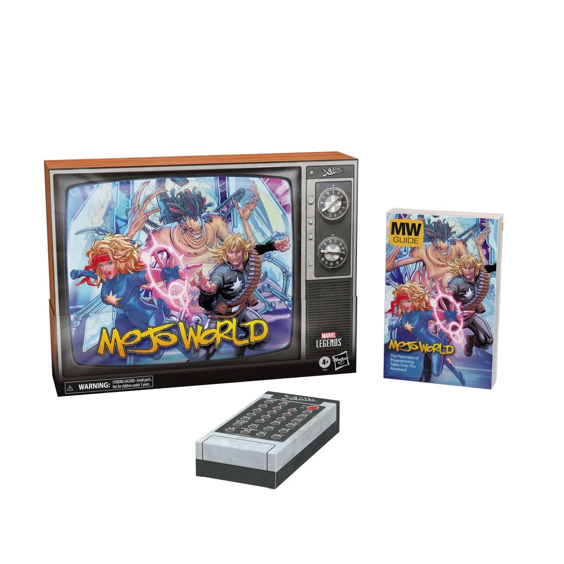 ディズニー マーベルレジェンド モジョワールド 4体セット アクションフィギュア ロングショット モジョ ダズラー ウルヴァリン｜Basqueバスク