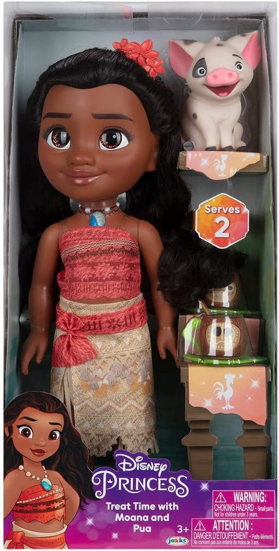 ディズニー モアナと伝説の海 モアナ プア 人形 おままごと プレイセット ティータイム|Basqueバスク