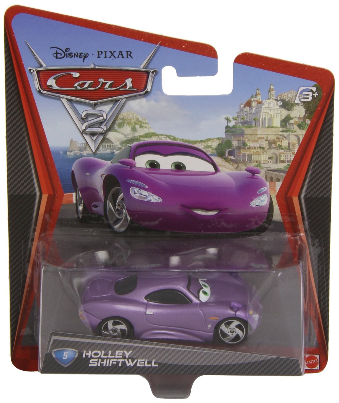 ディズニー カーズ2 ホリー・シフトウェル ミニカー ダイキャストカー フィギュア 1/55スケール|Basqueバスク