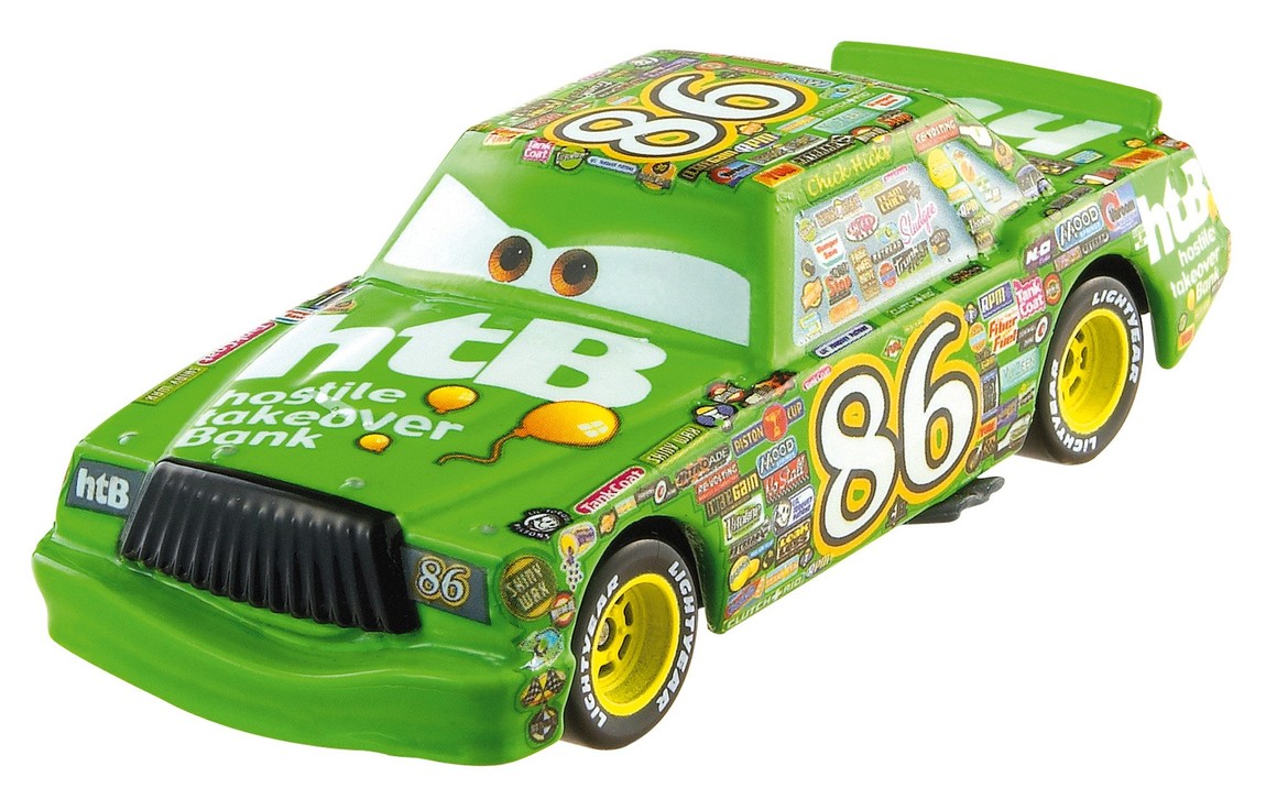 ディズニー ピクサー カーズ チック・ヒックス ミニカー ダイキャストカー 1/55スケール ピストンカップ|Basqueバスク
