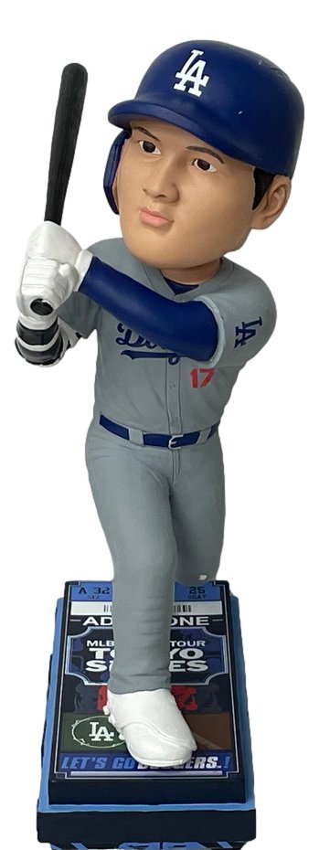 224個限定！大谷翔平　ドジャース 伝説の背番号17 ボブルヘッド 楽天市場】大谷翔平選手 ロサンゼルス・ドジャース 伝説の背番号
