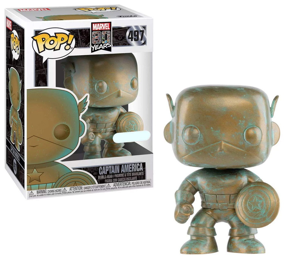 Funko マーベル: 80周年記念 - キャプテン・アメリカ｜Basqueバスク