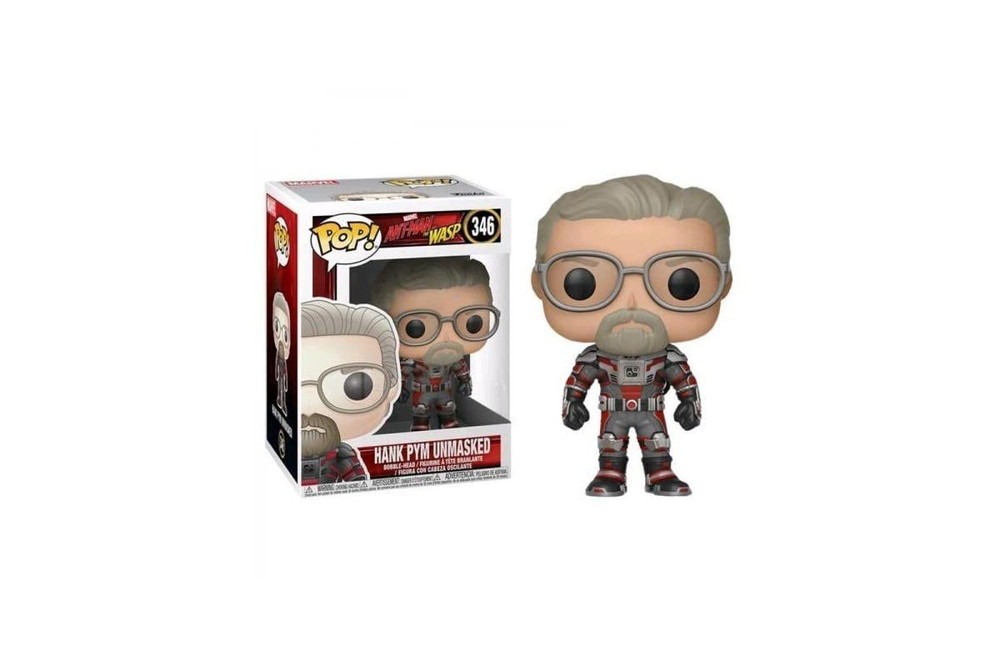 Funko Pop! マーベル #346 アントマン&ワスプ マスクなしハンク・ピム (Hot Topic限定)