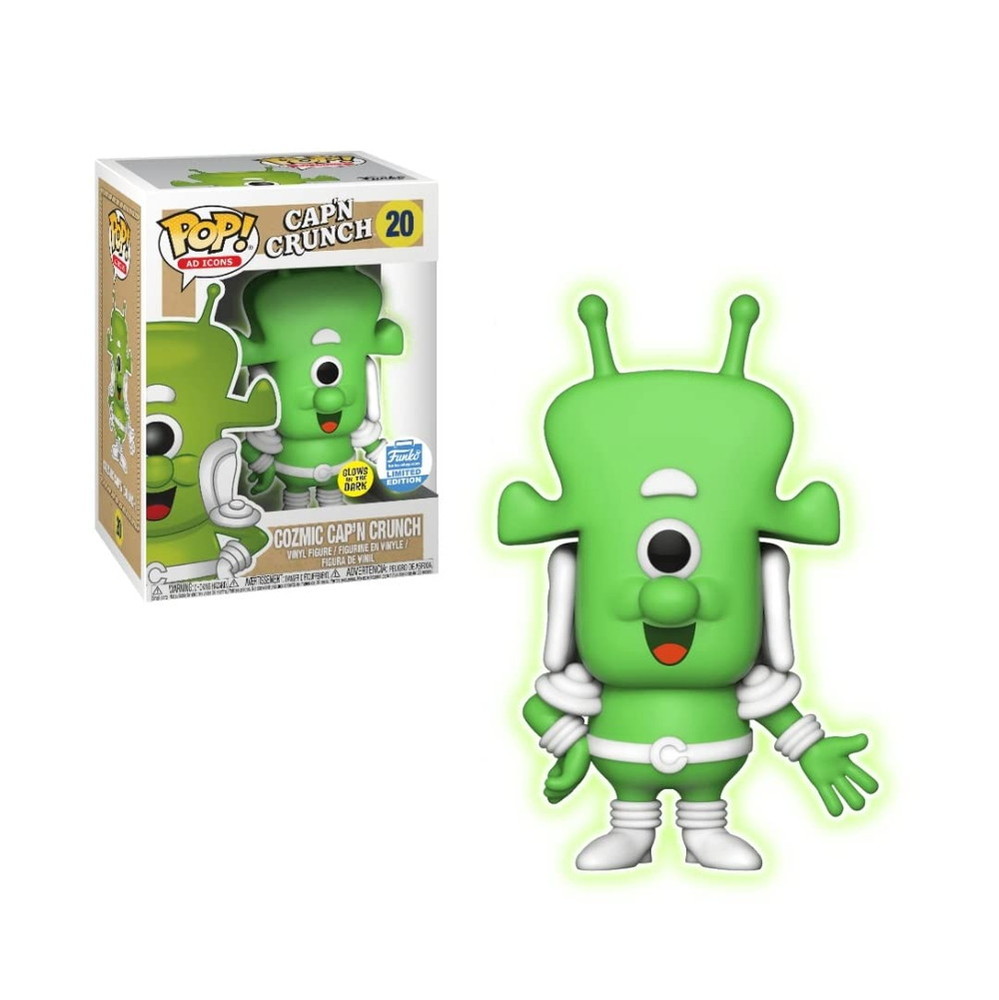 Funko Pop アド・アイコンズ 20 コズミック・キャプテン・クランチ 限定版 暗闇で光る 限定
