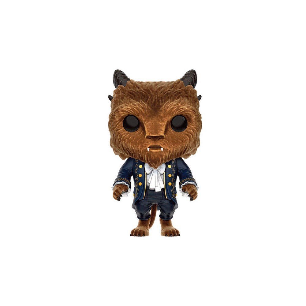 Funko - ディズニーの美女と野獣 フロック加工野獣 ディズニー実写版フィギュア マルチカラー 12905