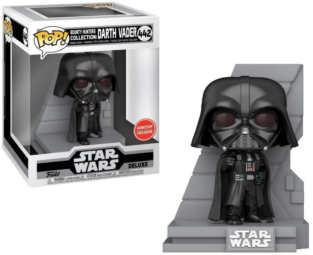 スター・ウォーズ エピソード5 帝国の逆襲 ダース・ベイダー バウンティハンターズ デラックス Pop! ビニールフィギュア GameStop限定