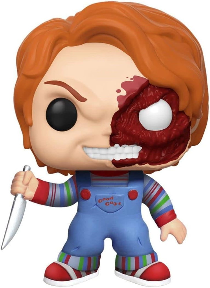 Funko Pop! ムービーズ：ホラー S7 チャッキー ハーフ (BD) (限定)