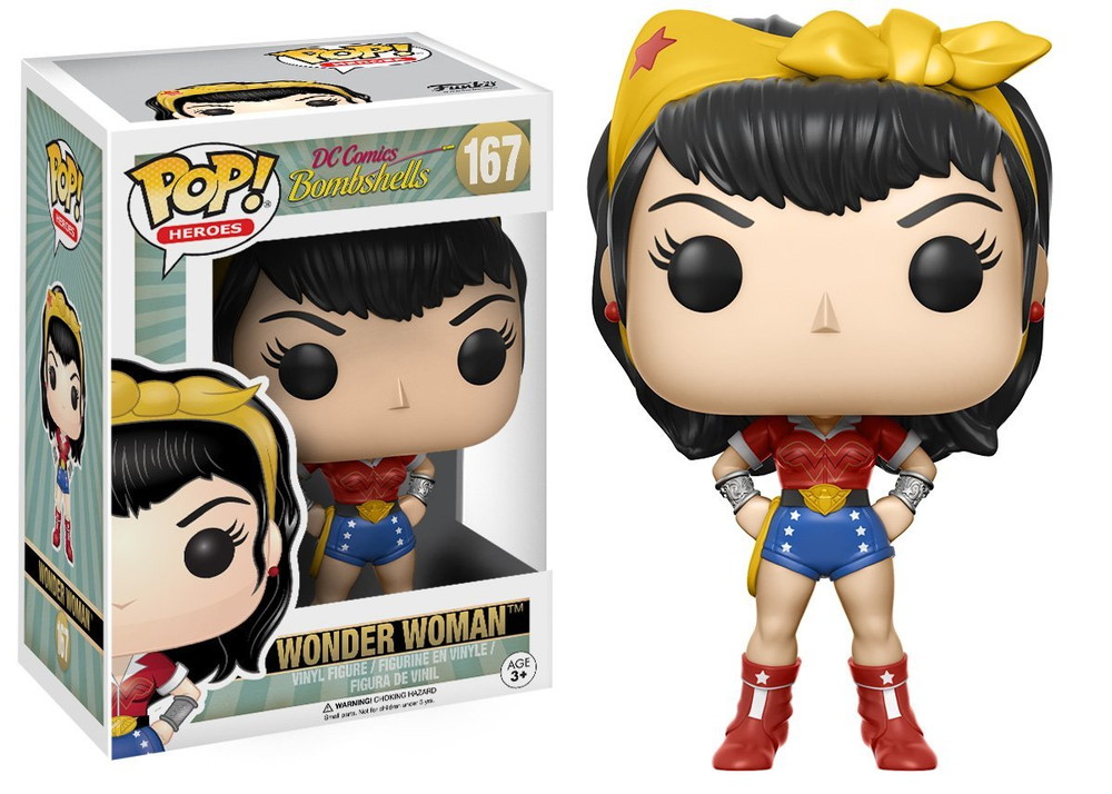 Funko POP ヒーローズ: DCボンシェル ワンダーウーマン トイフィギュア (スタイルは異なる場合があります) 8,436円