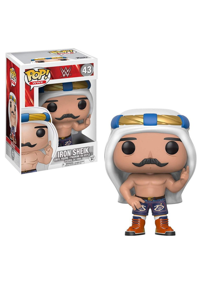Funko Pop WWE-アイアン・シーク オールドスクール (スタイルは異なる場合があります)