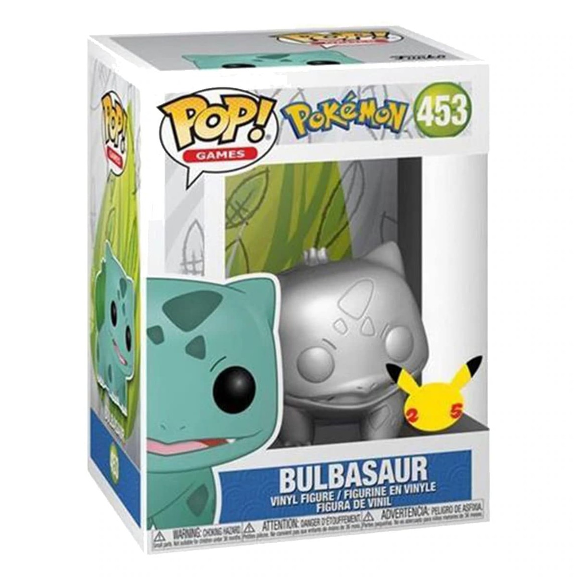 Funko Pop! ポップ! ジャンボ ポケモン フシギダネ フィギュア シルバー メタリック 限定|Basqueバスク
