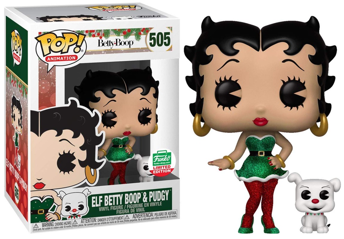 Funko Pop! ベティ・ブープ エルフ・ベティ＆パジー フィギュア 2018 クリスマス限定｜Basqueバスク