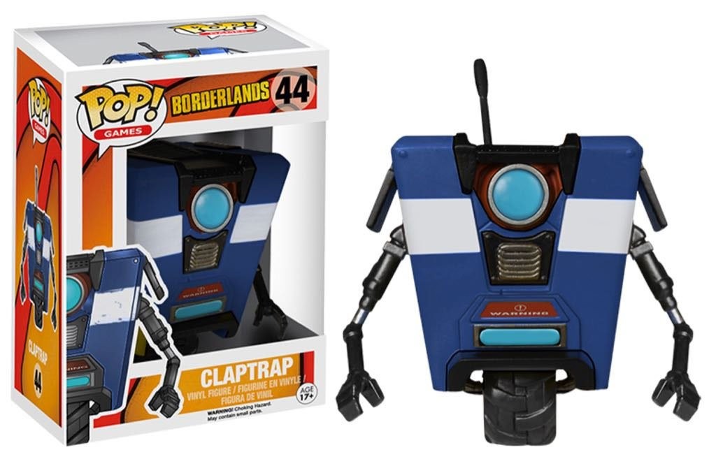 Funko Pop! Games ボーダーランズ クラップトラップ ビニールフィギュア ブルー ポップ フィギュア｜Basqueバスク