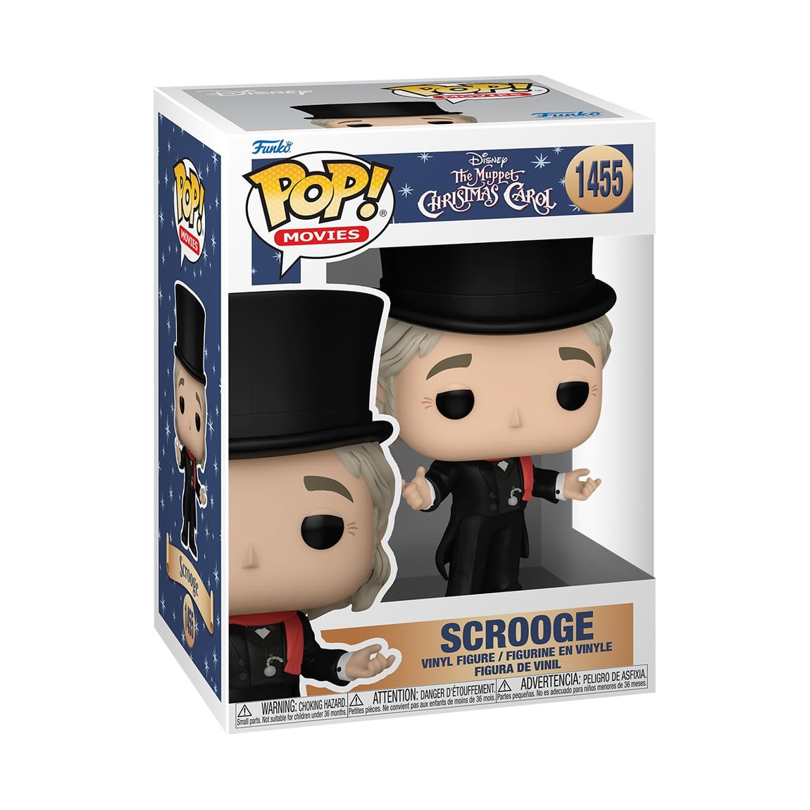 Funko Pop! マペットのクリスマス・キャロル スクルージ フィギュア ビニールフィギュア ディズニー｜Basqueバスク