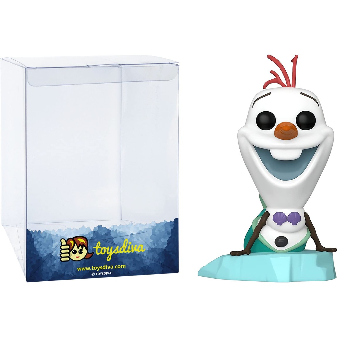 Funko Pop! ディズニー オラフ アリエル ビニール フィギュア プロテクター付き 限定｜Basqueバスク