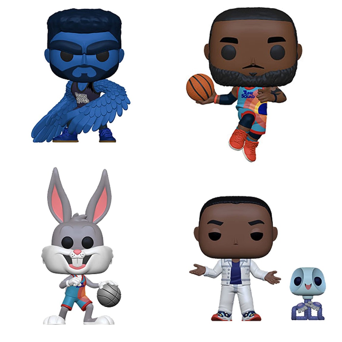 Funko Pop! スペース・プレイヤーズ スペース・ジャム レブロン・ジェームズ バッグス・バニー ザ・ブロウ アル・G・リズム フィギュア 4体セット｜Basqueバスク 10,140円
