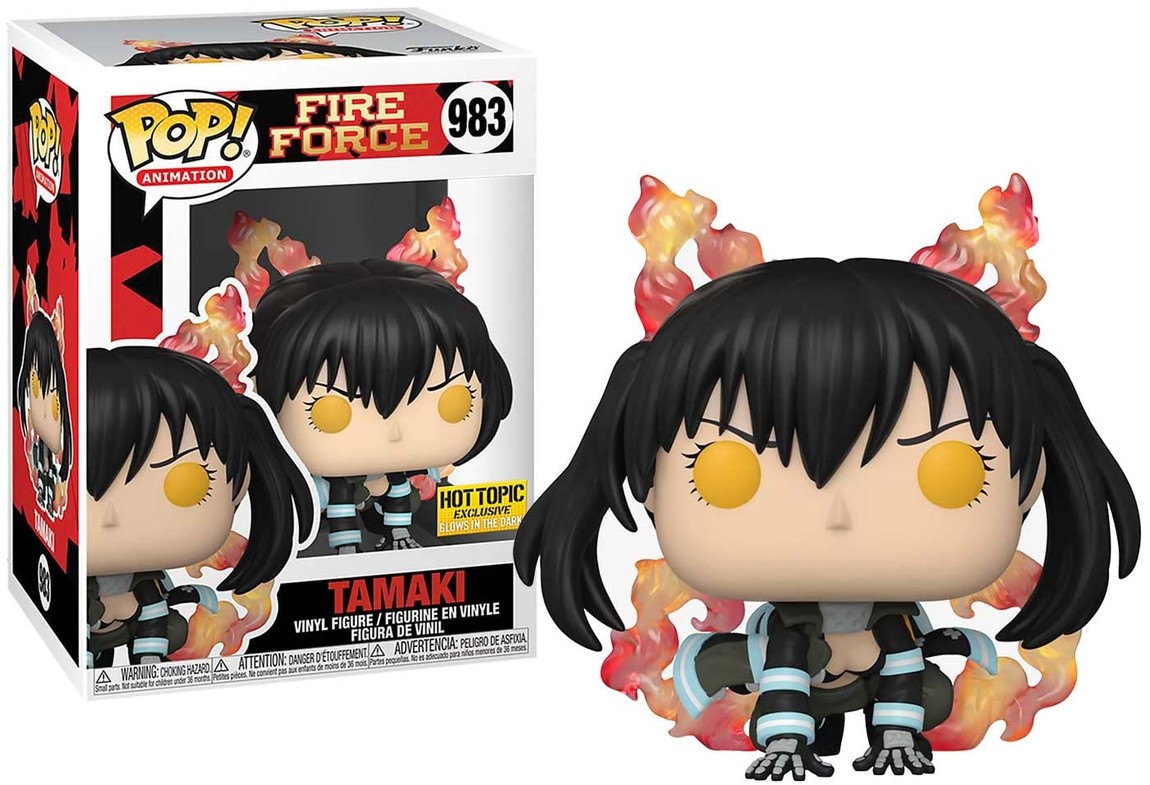 Funko Pop! 炎炎ノ消防隊 環古達 フィギュア ポップ ホットトピック限定 スペシャルエディション ビニールフィギュア|Basqueバスク