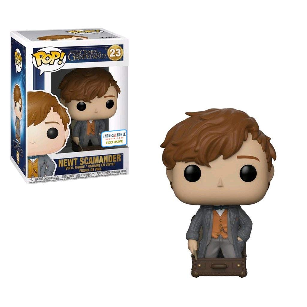 Funko Pop! ファンタスティック・ビーストと黒い魔法使いの誕生 ニュート・スキャマンダー フィギュア バーンズ＆ノーブル限定 プロテクター付き｜Basqueバスク