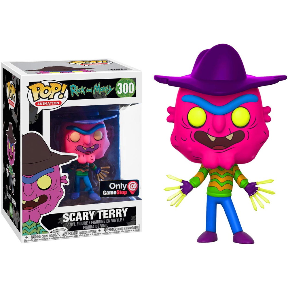 スケアリー・テリー (GameStop限定): Funko Pop! アニメーション ビニールフィギュア & 互換性グラフィックプロテクター バンドル (300 - 30635 - B)|Basqueバスク