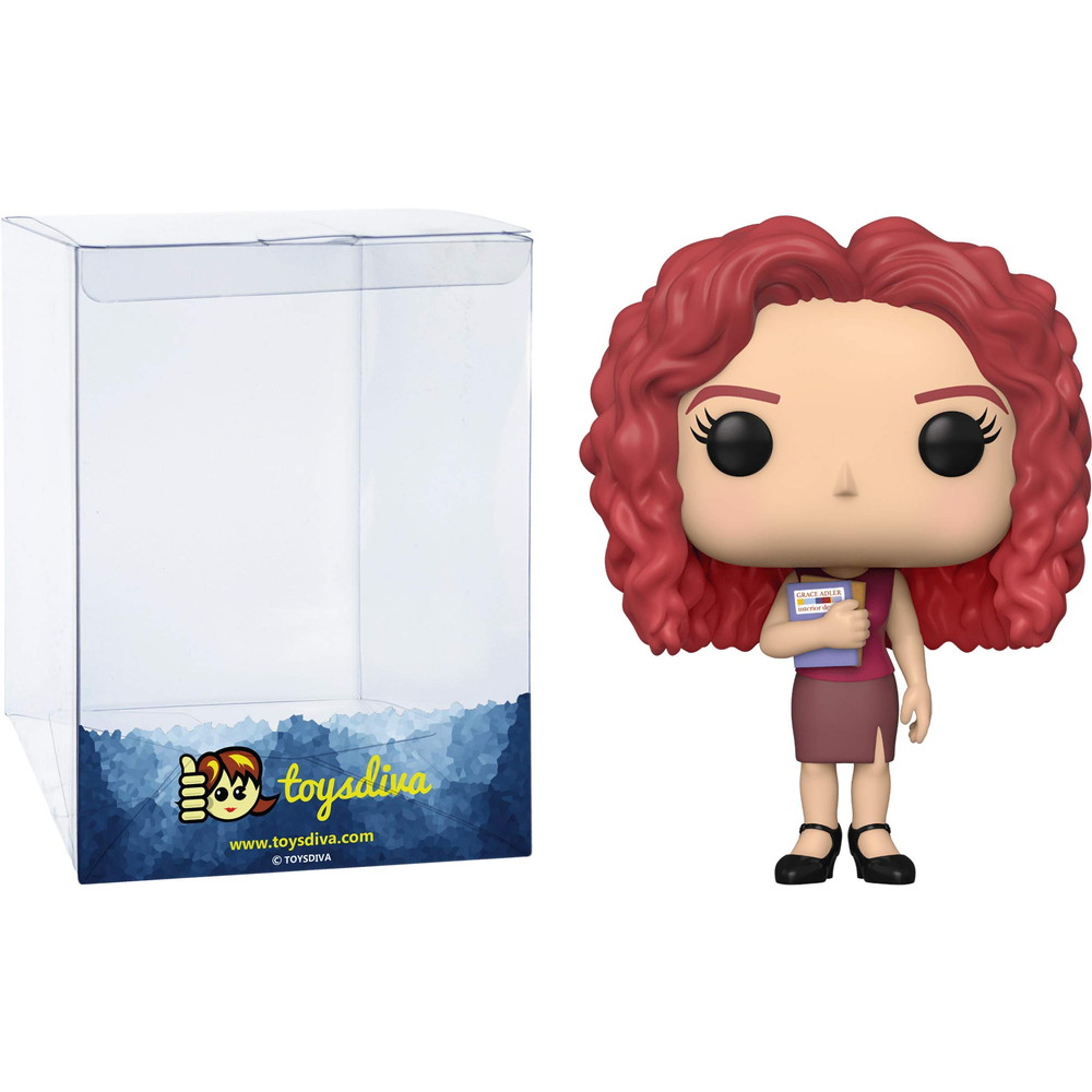 グレース・アドラー: Funko Pop! TVビニールフィギュア バンドル 1個の互換性のある'ToysDiva'グラフィックプロテクター付き (967 - 34704 - B)
