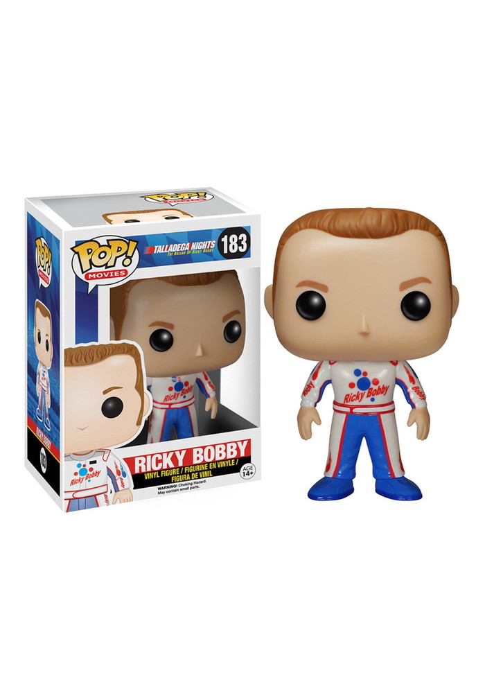 Funko Pop ムービーズ: タラデガ・ナイツ - リッキー・ボビー アクションフィギュア｜Basqueバスク
