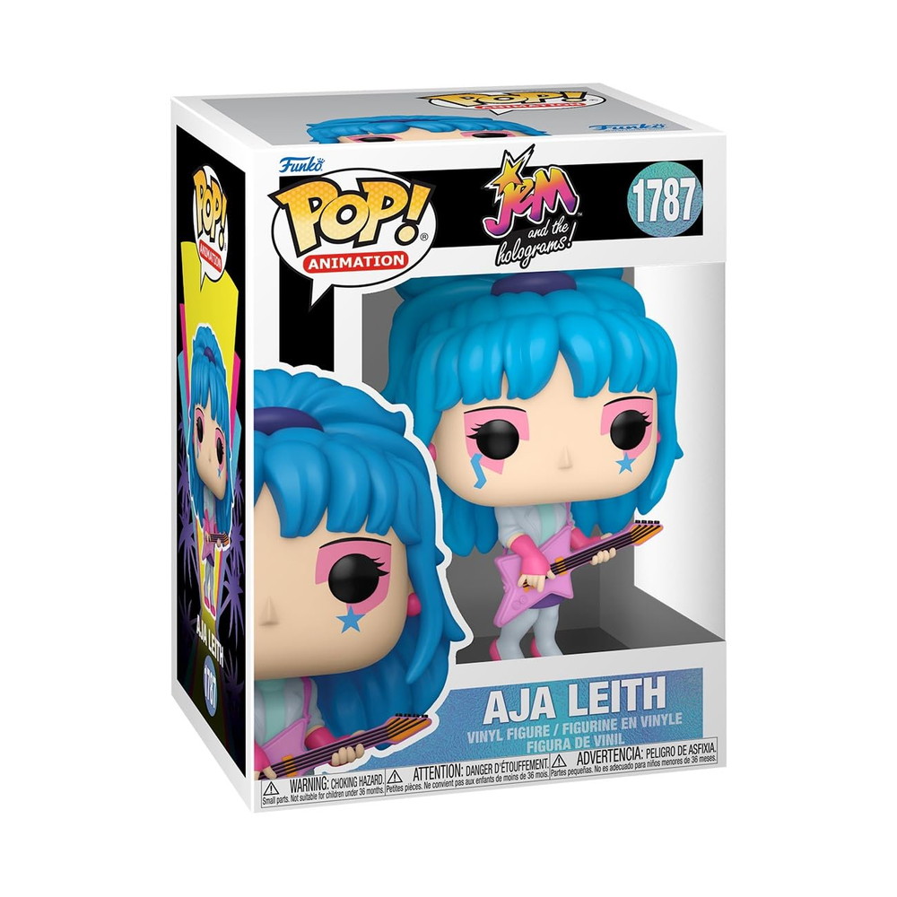Funko POP アニメーション: Jem and The Holograms - Aja Leith コレクタブルビニールフィギュア 公式グッズ