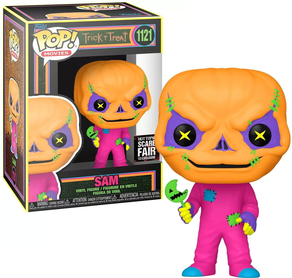 Funko Pop トリック・オア・トリート Funko Pop! ムービーズ サム ビニールフィギュア 2023 HT スケア フェア エクスクルーシブ