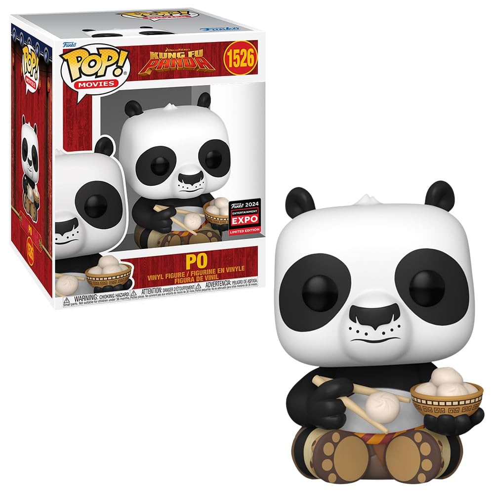 Funko Pop! ムービー: カンフーパンダ - スーパーポー 餃子付き