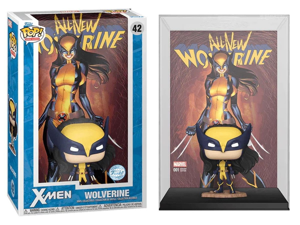 Funko Pop ポップ コミックカバー マーベル: X-メン - 42 オールニュー ウルヴァリン (限定版)