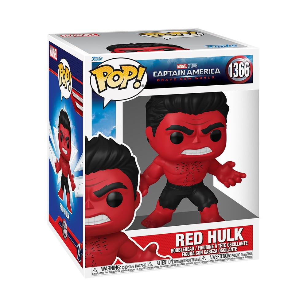 Funko Pop スーパー: キャプテン アメリカ - ブレイブ ニュー ワールド - レッド ハルク