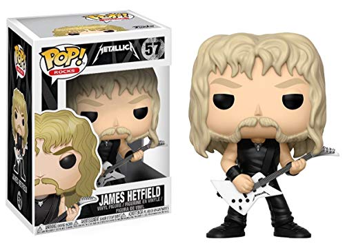 Funko Pop! メタリカ ジェイムズ ヘットフィールド フィギュア ビニールフィギュア ロックバンド 音楽 置物