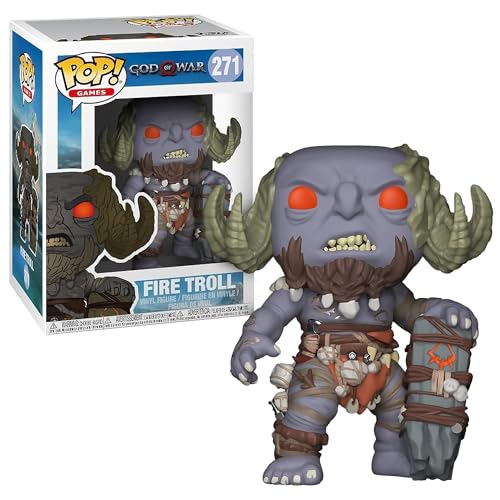 Funko Pop! ゴッド・オブ・ウォー ファイア・トロール フィギュア Funko Pop! Games God of War Firetroll ビニールフィギュア コレクション｜Basqueバスク