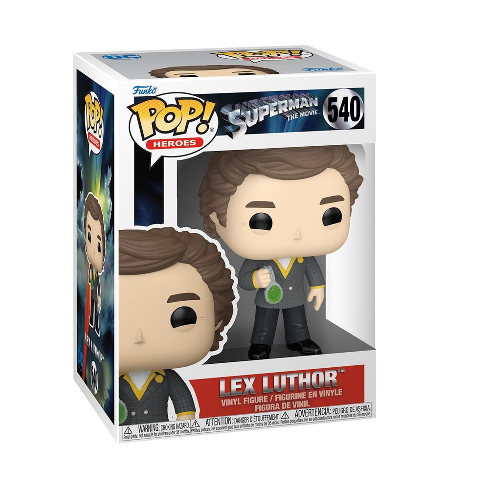 Funko Pop! ムービー スーパーマン(1978) ルーサー フィギュア チェイスバージョン入り (ランダム)