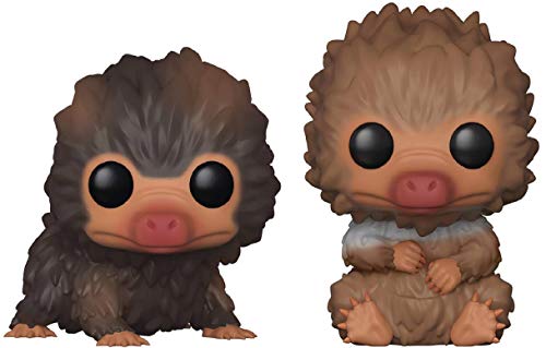 Funko Pop! ファンタスティック・ビーストと黒い魔法使いの誕生 ベビー・ニフラー (ブラウン＆タン) 2体セット フィギュア ビニール 人形 キャラクター グッズ｜Basqueバスク