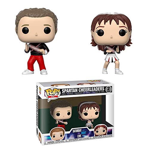 Funko Pop! サタデー・ナイト・ライブ スパルタン・チアリーダー 2体セット フィギュア ビニール 人形 キャラクター TV番組 コレクション